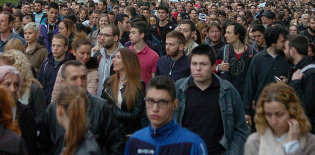 Настављени протести у Београду